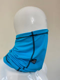 Snood Face Mask Neck Warmer - Blue
