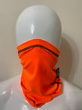 Snood Face Mask Neck Warmer - Orange
