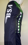 Trials Pants - BSA Black Green - MADE TO ORDER