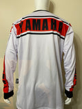 Motocross MX Trials Off-Road BMX MTB Jersey Top | Yamaha White Red Replica