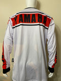 Motocross MX Trials Off-Road BMX MTB Jersey Top - Yamaha White Red Replica