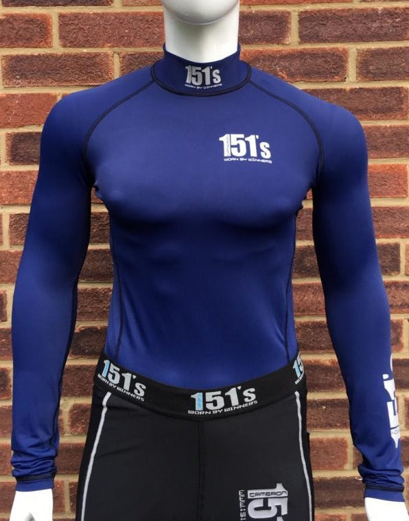 151s Compression Base Layer Top - Navy || Worn By Winners