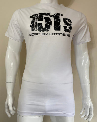 T-Shirt Ice Breaker Drop Tail Style - White With Black Logo