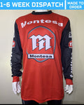 Motocross MX Trials Off-Road BMX MTB Jersey Top - Montesa Replica