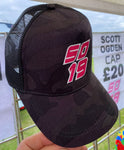 Scott Ogden SO19 Trucker Cap Hat - Camo Black