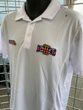 Chloe Jones White Polo Top- MADE TO ORDER