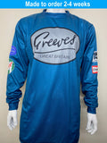 Motocross MX Trials Off-Road BMX MTB Jersey Top - Greeves Blue Replica