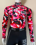 Compression Base Layer Top - Pink Camo