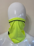 Snood Face Mask Neck Warmer - Yellow
