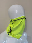 Snood Face Mask Neck Warmer - Yellow