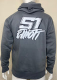 Brayden Elliott 'NO BULL' - Premium Hoodie - Grey