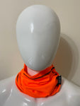 Snood Face Mask Neck Warmer - Orange