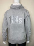 Premium Ultra Soft Hoodie - Light Grey silver print