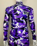 Compression Base Layer Top - Purple Camo