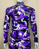 Compression Base Layer Top - Purple Camo