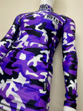 Compression Base Layer Top - Purple Camo