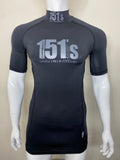 Compression Base Layer Top Short Sleeve - Black | MADE TO ORDER | 4-6 WEEKS DISPATCH
