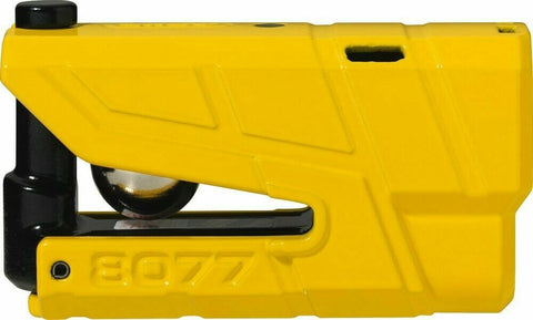 Disc Lock Abus With Alarm Granit Detecto X-Plus 8077 Yellow Level 19 Security