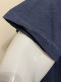 T-Shirt Ice Breaker Razor Edge - Navy Blue With Silver Logo