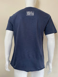 T-Shirt Ice Breaker Razor Edge - Navy Blue With Silver Logo
