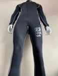 Compression Base Layer One Piece Suit - Black