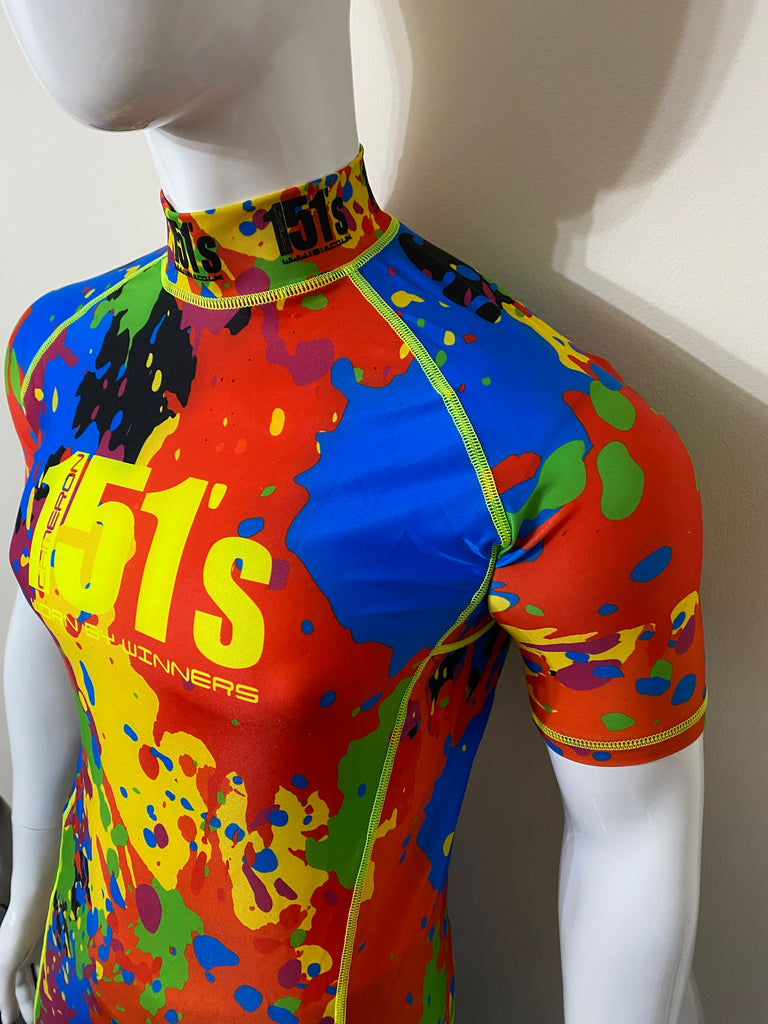 151s Compression Base Layer Top Short Sleeve - 151s DESIGN - MADE TO ORDER