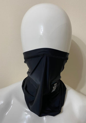 Snood Face Mask Neck Warmer - Black