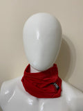Snood Face Mask Neck Warmer - Red