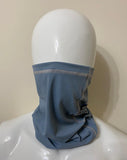 Snood Face Mask Neck Warmer - Grey