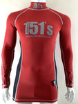 Kids Compression Base Layer Top - Red
